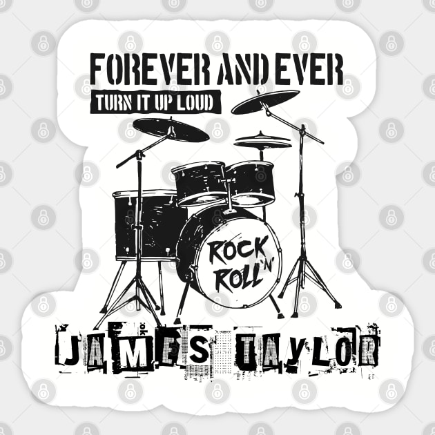 james taylor forever Sticker by cenceremet